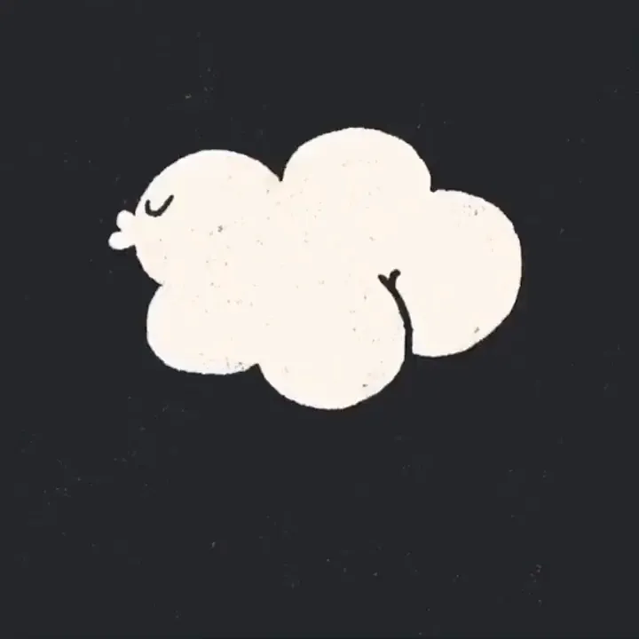 Hand-drawn animation loop